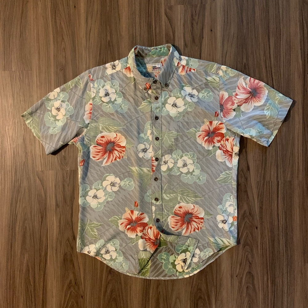 Men’s Reverse Printed Rayon Shirt